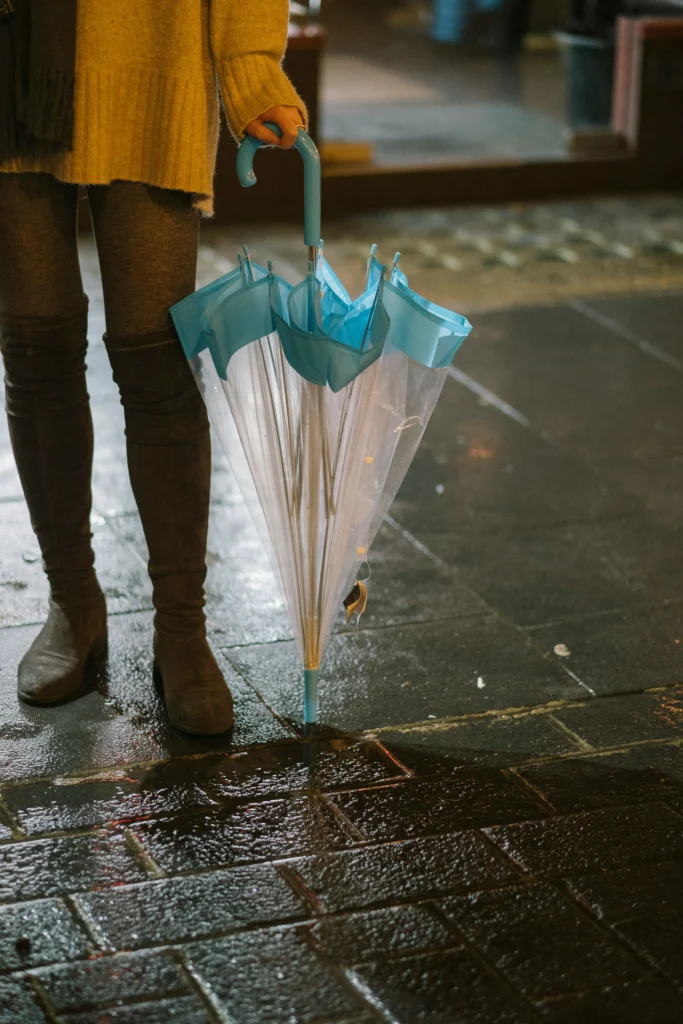 Woman wearing ankle boots on London street